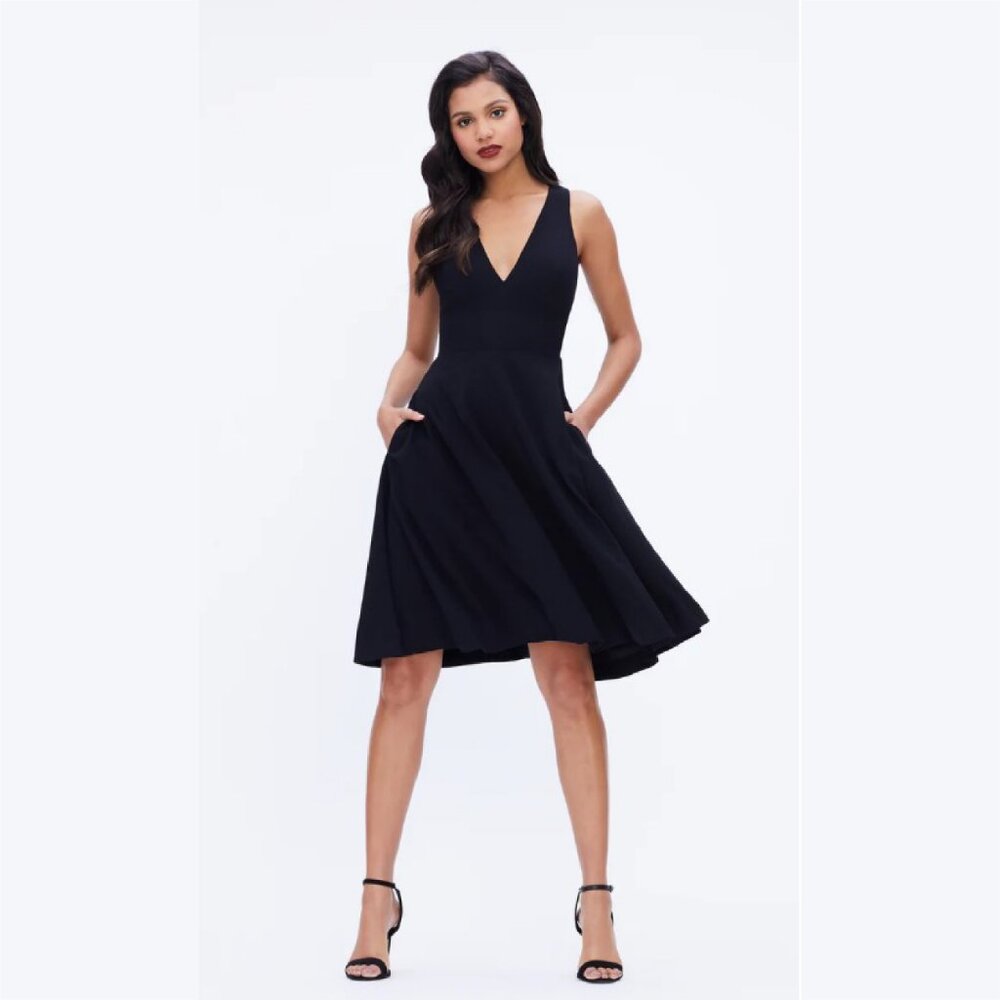 New Dress the Population Catalina cocktail dress Medium fit flare